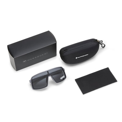 Marsquest Model S Sunglasses - BlackToe Running#colour_carbon-black-charcoal