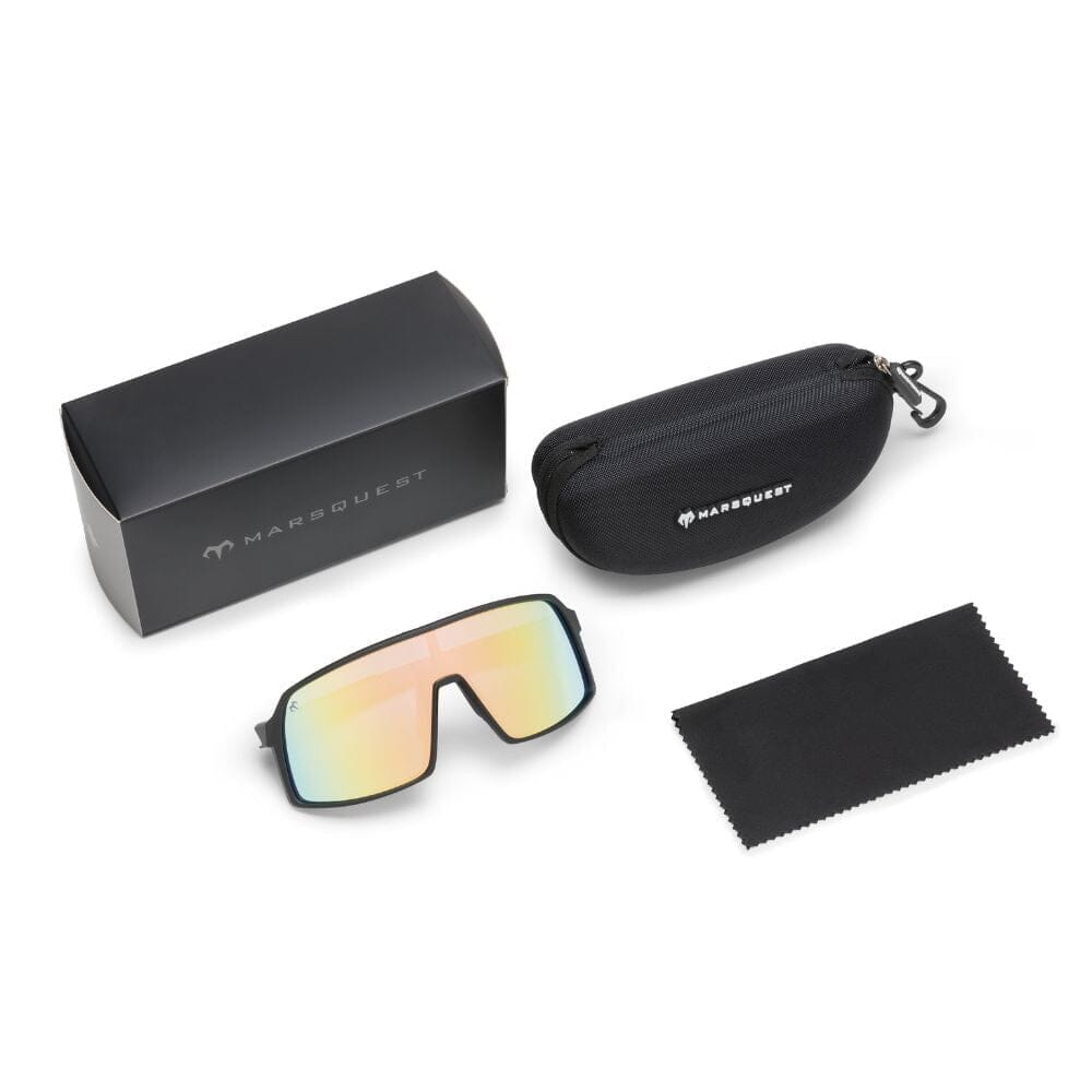 Marsquest Model S Sunglasses - BlackToe Running#colour_carbon-black-rose