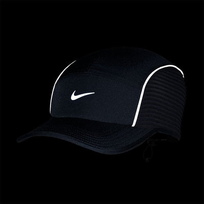 Nike Dri-FIT ADV Fly Headwear - BlackToe Running#colour_black