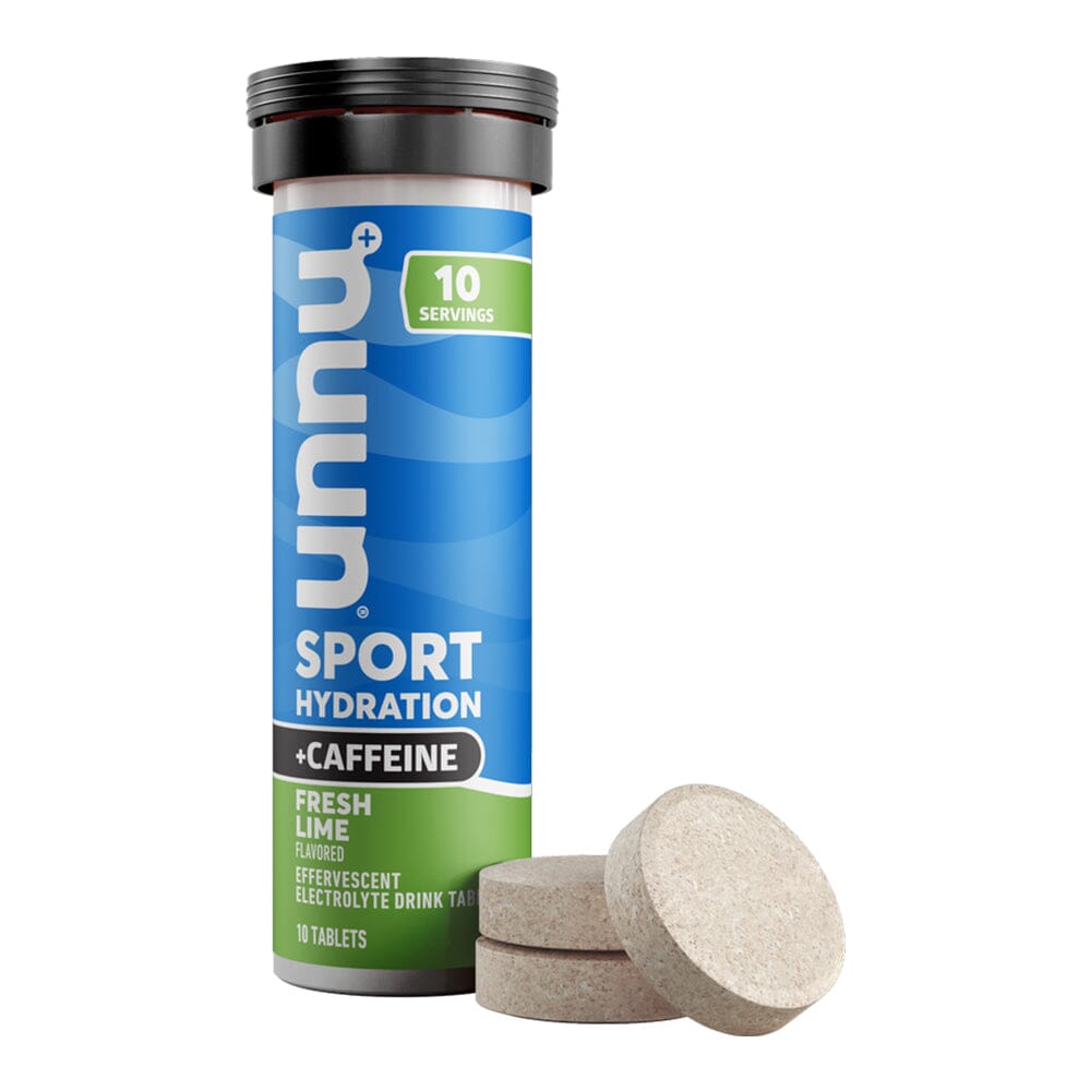 Nuun Hydration - Sport +Caffeine Hydration - BlackToe Running#flavour_fresh-lime