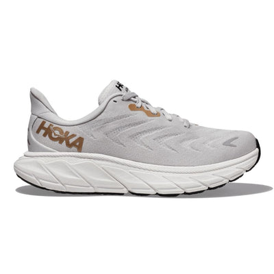 Hoka One One Women's Arahi 6 - BlackToe Running#colour_nimbus-cloud-rose-gold