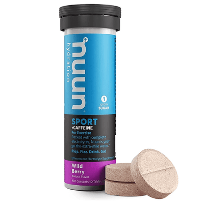 Nuun Hydration - Sport +Caffeine Hydration - BlackToe Running#flavour_wild-berry