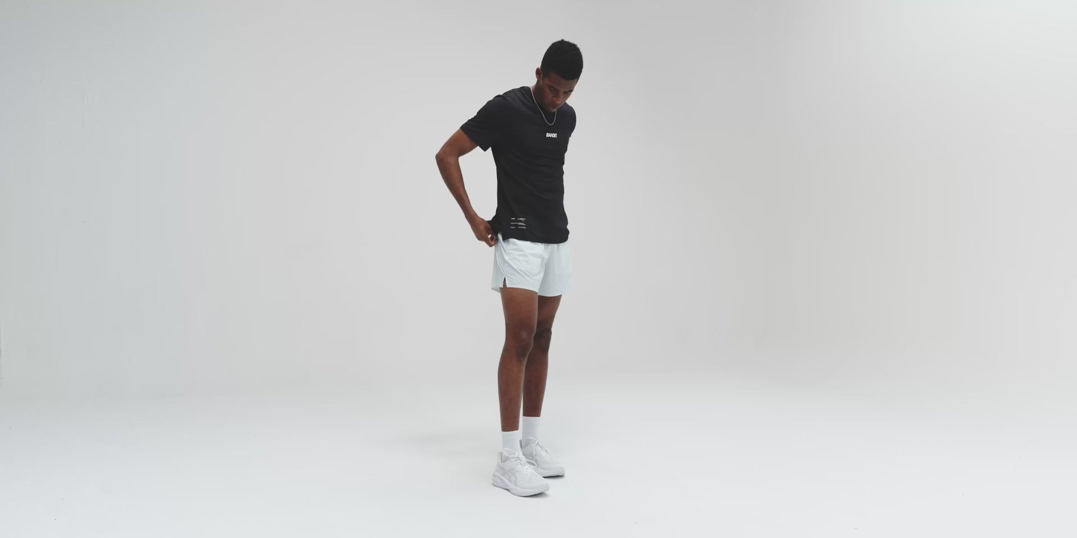 Bandit Running Men's Vento™ 5" Training Short - BlackToe Running#colour_minty-blue