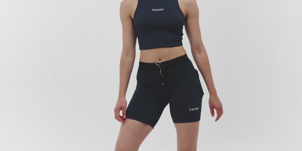 Bandit Running Women's Stamina™ 7" Compression Shorts - BlackToe Running