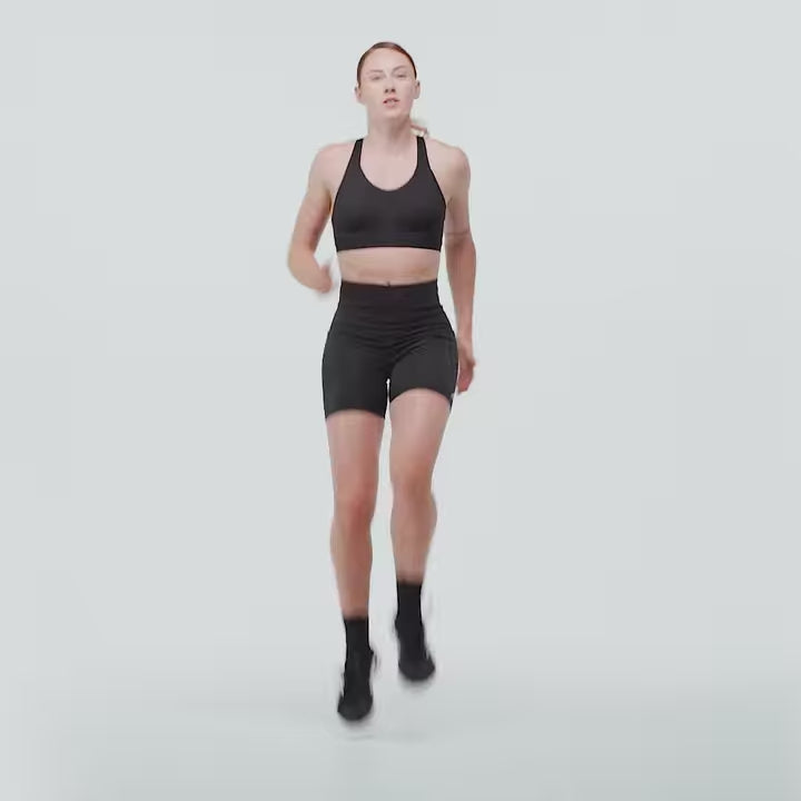 Adidas Women's Adi365 Running Climacool Short Leggings 5" - BlackToe Running#colour_black