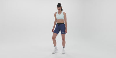 Bandit Running Women's Stamina™ 7" Compression Shorts - BlackToe Running#colour_purple-dusk