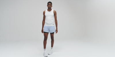 Bandit Running Men's Vento™ 4" 2-in-1 Short - BlackToe Running#colour_breeze-blue