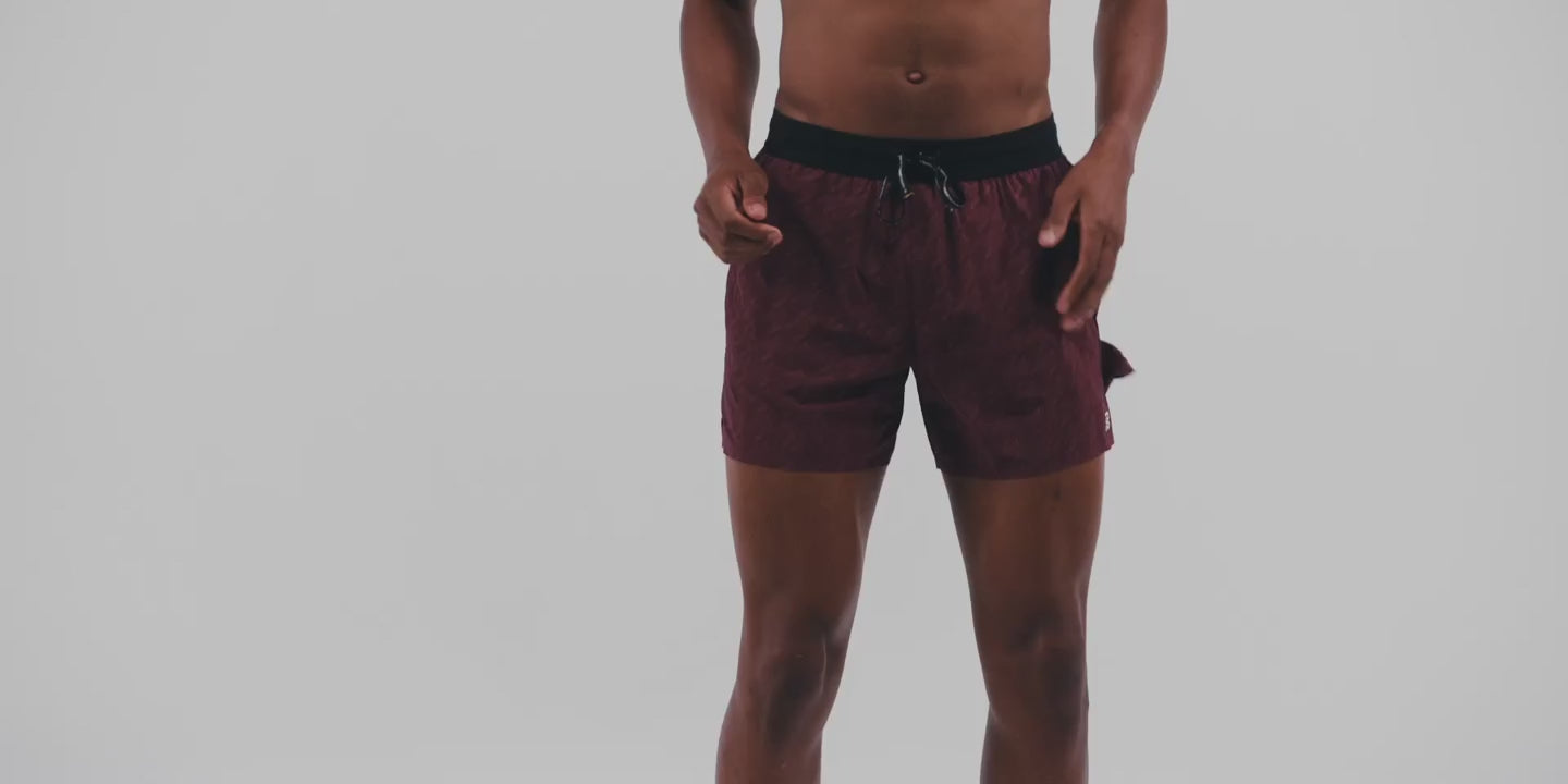 Bandit Running Men's Vento™ 5" Training Short - BlackToe Running#colour_fig