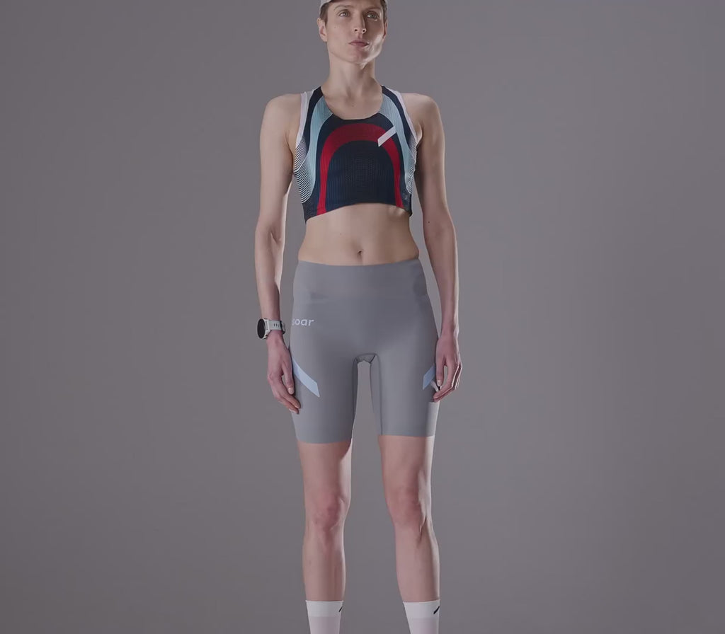Soar Women's Marathon Speed Shorts - BlackToe Running