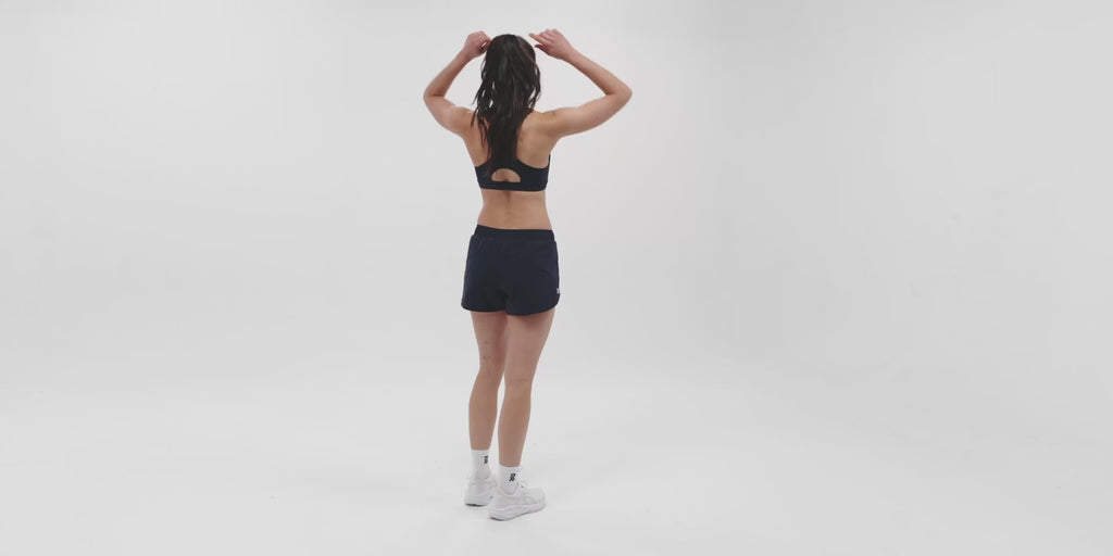 Bandit Running Women's STAMINA™ Scoop Neck Run Bra - BlackToe Running