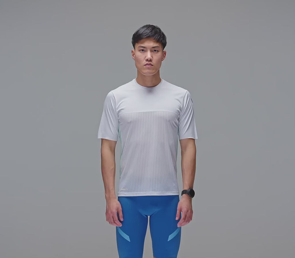 Soar Men's SS Hot Weather T - BlackToe Running