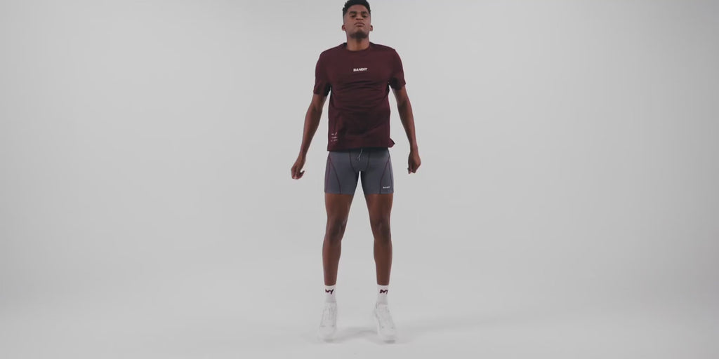 Bandit Running Men's Micromesh™ Run Tee - BlackToe Running