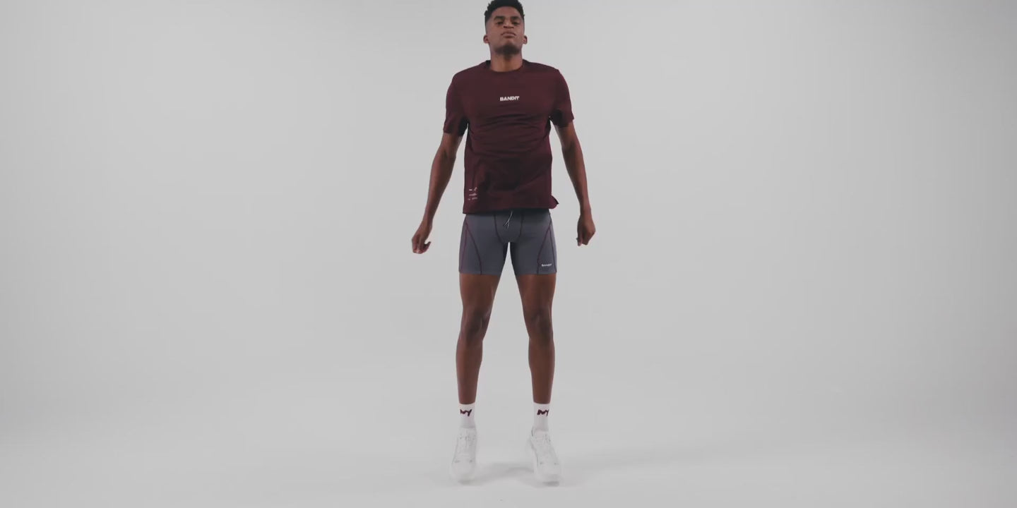 Bandit Running Men's Micromesh™ Run Tee - BlackToe Running#colour_fig