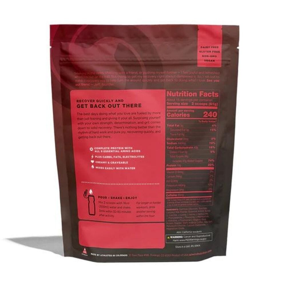 Tailwind Rebuild & Recovery Caffeinated - 15 Serving Bag - BlackToe Running#flavour_coffee