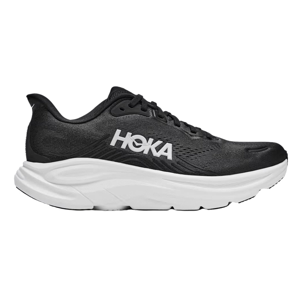 Hoka Women's Clifton 11 - BlackToe Running#colour_black-white