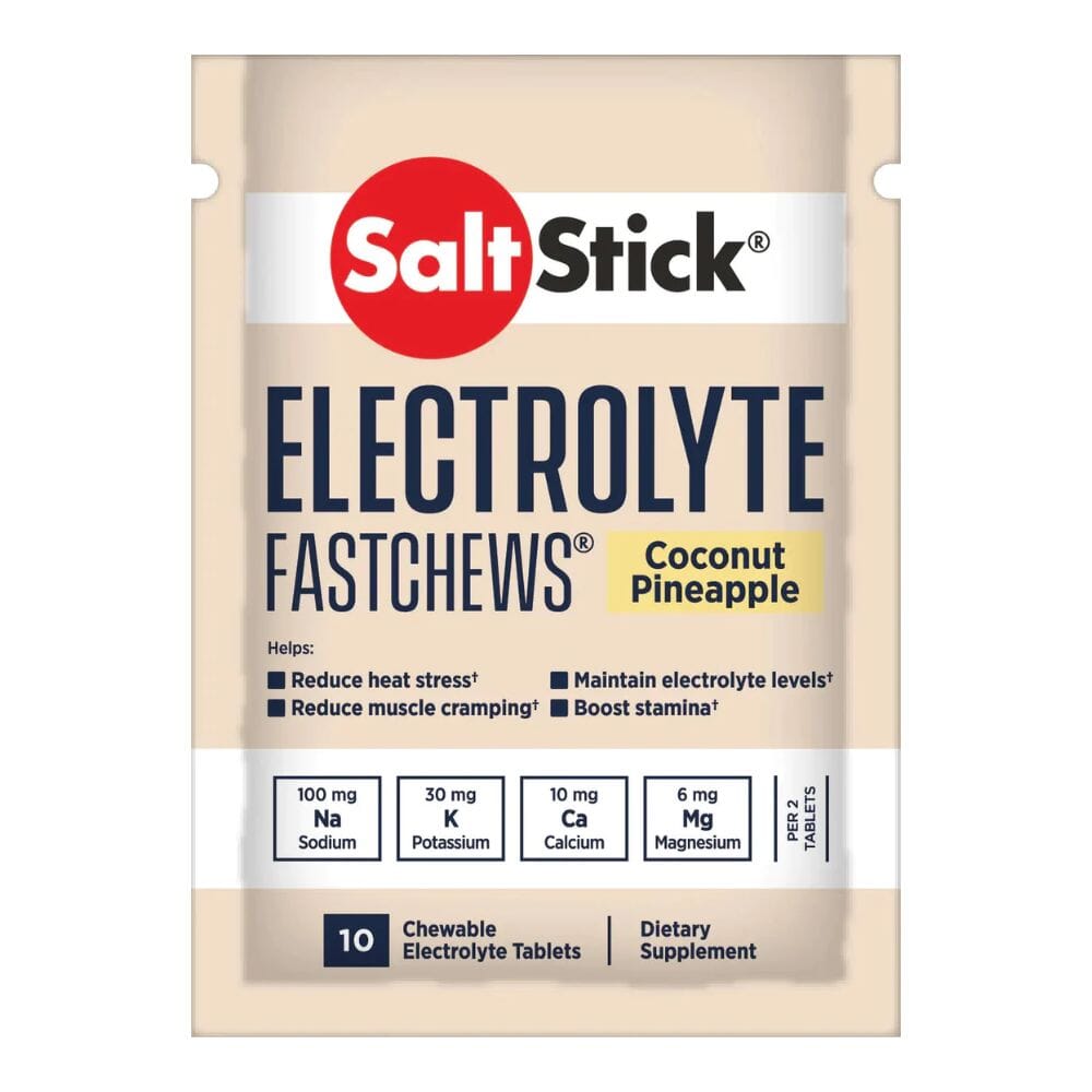 SaltStick FastChews 10-Tab Pack - BlackToe Running#flavour_coconut-pineapple