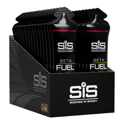 SiS Beta Fuel Gel Pack of 30 - BlackToe Running#flavour_strawberry-lime