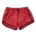 Tracksmith Women's Van Cortlandt Shorts - BlackToe Running#colour_dark-rose-black