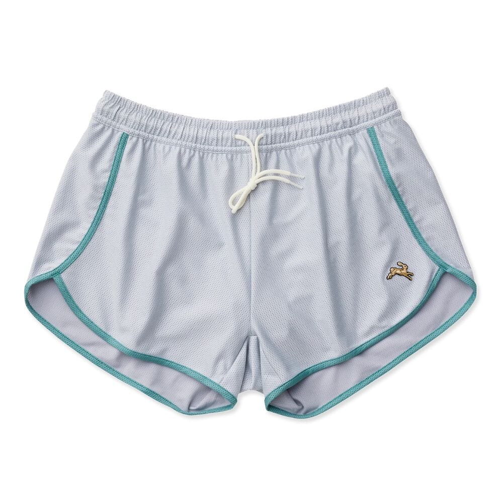 Tracksmith Women's Van Cortlandt Shorts - BlackToe Running#colour_pearl-blue-lake