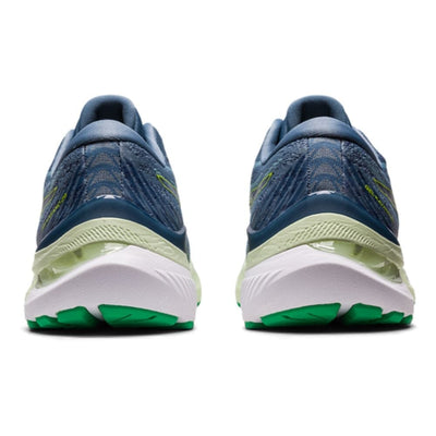 Asics Men's Gel-Kayano 29 - BlackToe Running#colour_steel-blue-lime-zest
