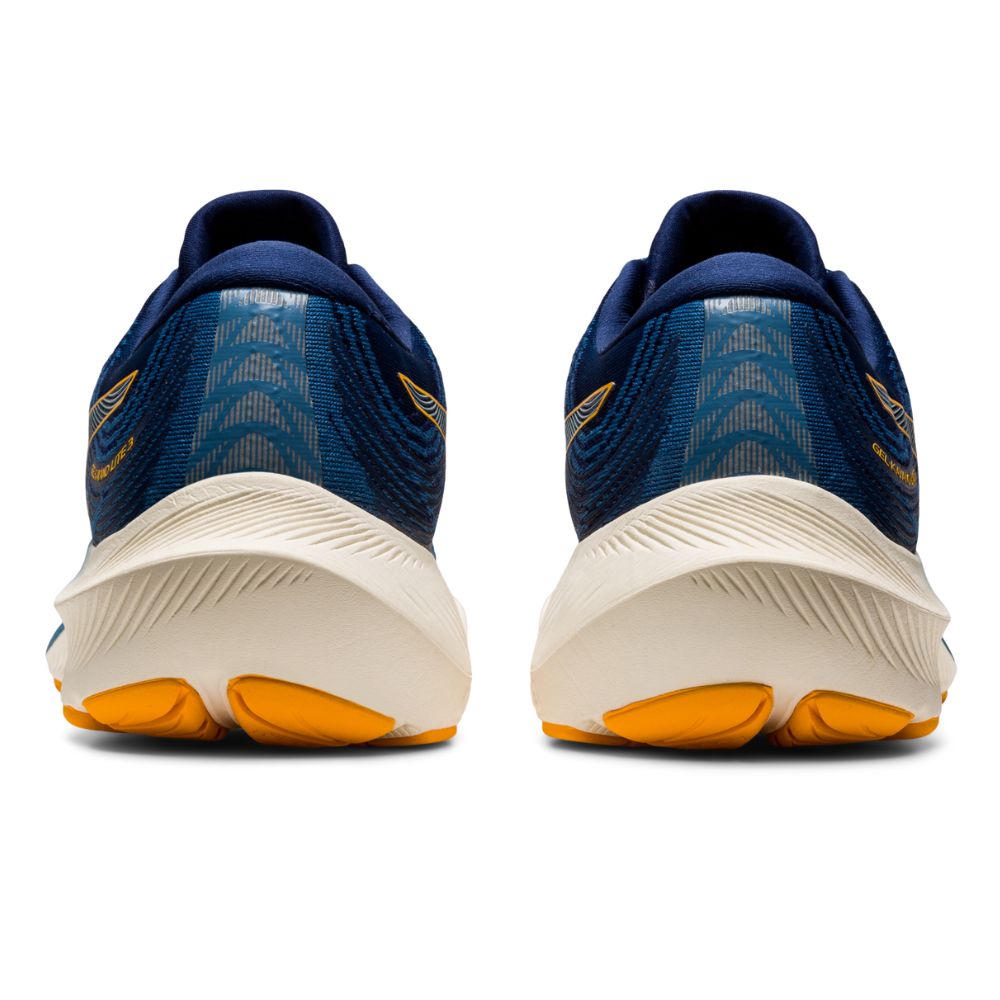 Asics Men's Gel-Kayano Lite 3 - BlackToe Running#colour_azure-amber