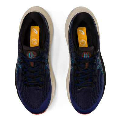 Asics Men's Gel-Kayano Lite 3 - BlackToe Running#colour_indigo-blue-black