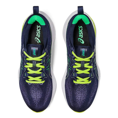 Asics Men's Gel-Cumulus 25 Men's Shoes- BlackToe Running#colour_midnight-cilantro