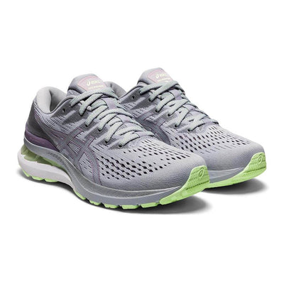 Asics Women's Gel-Kayano 28 - BlackToe Running#colour_piedmont-grey-soft-lavender
