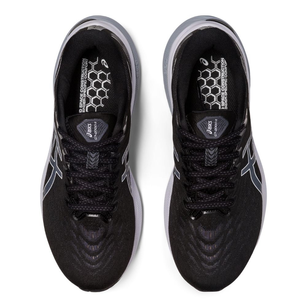 Asics Women's GT-2000 11 Women's Shoes - BlackToe Running#colour_black-white