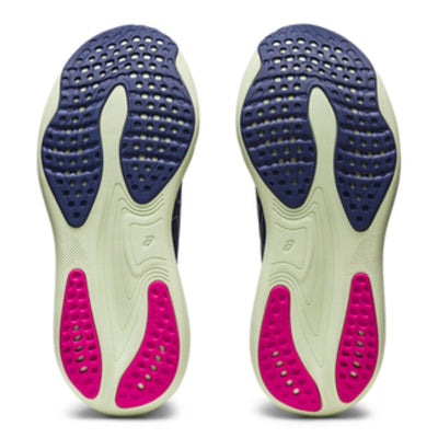 Asics Women's Gel-Nimbus 25 Women's Shoes - BlackToe Running#colour_indigo-blue-pure-silver