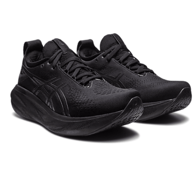 Asics Women's Gel-Nimbus 25 Women's Shoes - BlackToe Running#colour_black-graphite-grey