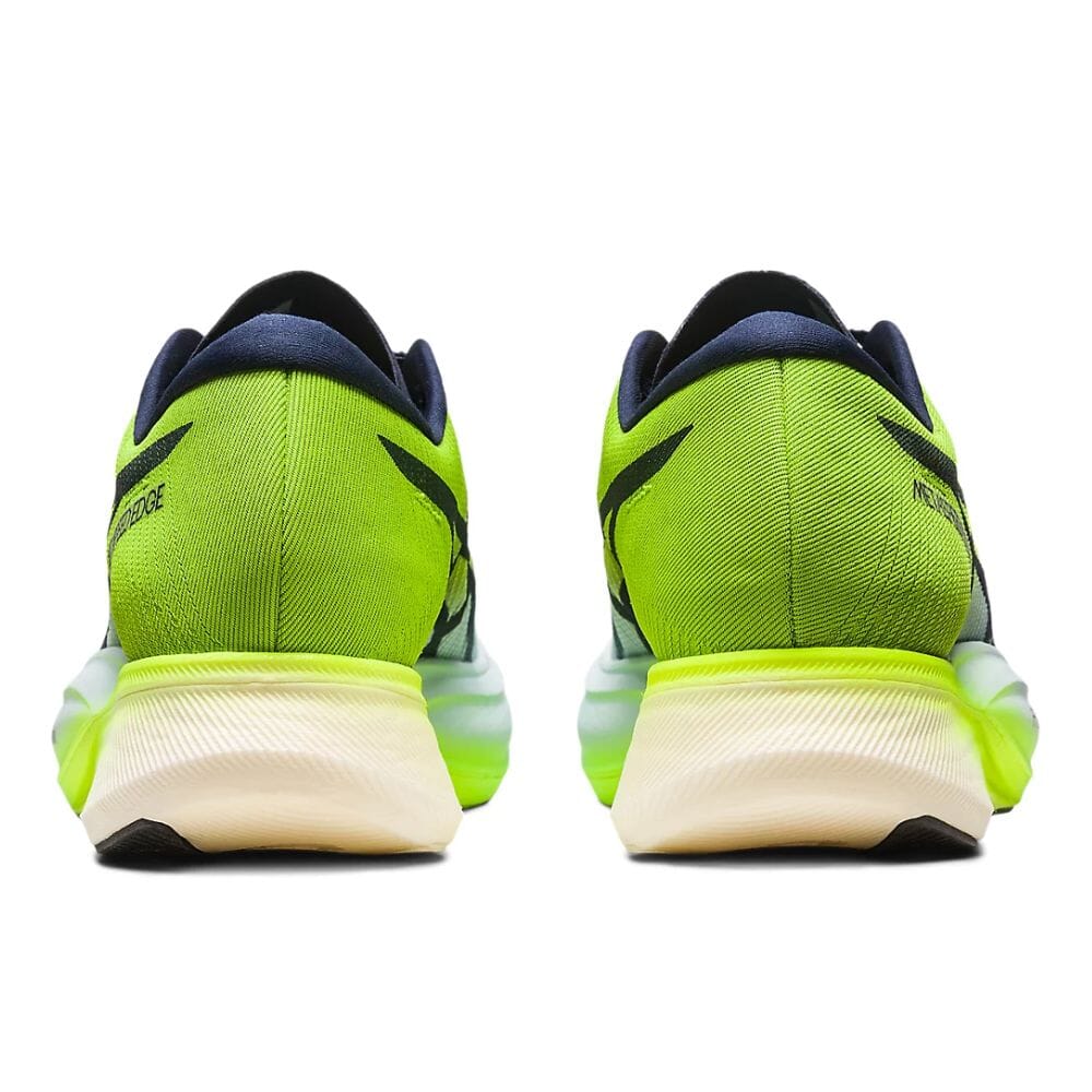 Asics Metaspeed Edge+ Unisex Shoes - BlackToe Running#colour_sky-hazard-green