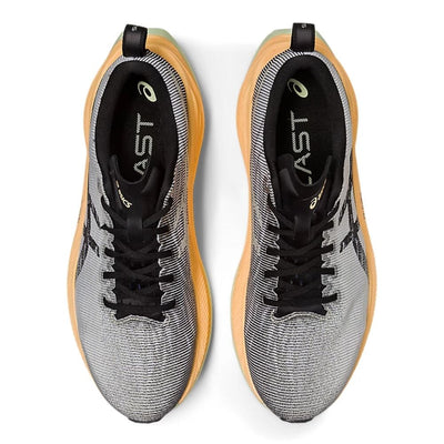 Asics Superblast Shoes - BlackToe Running#colour_whisper-green-black