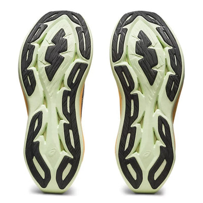 Asics Superblast Shoes - BlackToe Running#colour_whisper-green-black