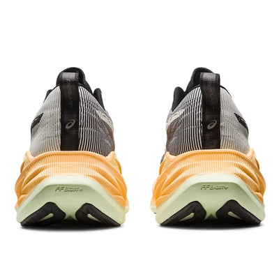 Asics Superblast Shoes - BlackToe Running#colour_whisper-green-black