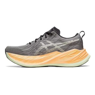 Asics Superblast Shoes - BlackToe Running#colour_whisper-green-black
