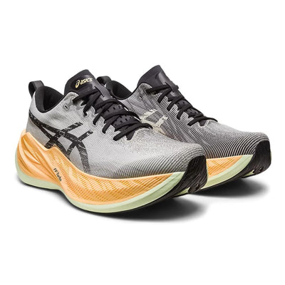 Asics Superblast Shoes - BlackToe Running#colour_whisper-green-black