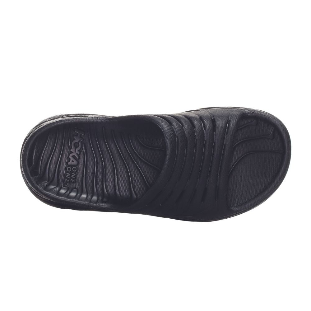 Hoka One One Men's Ora Recovery Slide Rx Items - BlackToe Running#colour_black