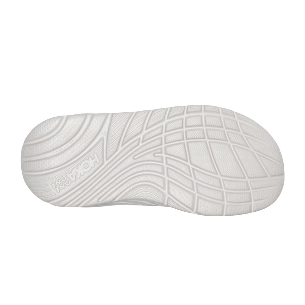 Hoka One One Men's Ora Recovery Slide Rx Items - BlackToe Running#colour_lunar-rock-radiant-yellow