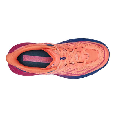 Hoka One One Women's Speedgoat 5 Women's Shoes - BlackToe Running#colour_festival-fuchsia-camellia