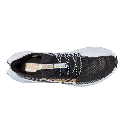Hoka One One Women's Carbon X 3 - BlackToe Running#colour_black-white