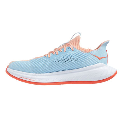 Hoka One One Women's Carbon X 3 - BlackToe Running#colour_peach-parfait-summer-song