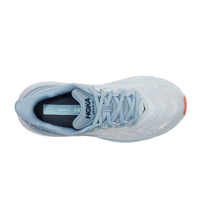 Hoka One One Women's Arahi 6 - BlackToe Running#colour_plein-air-blue-fog