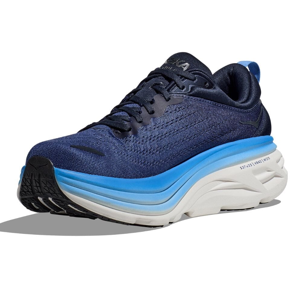 Hoka One One Men's Bondi 8 - BlackToe Running#colour_outer-space-all-aboard