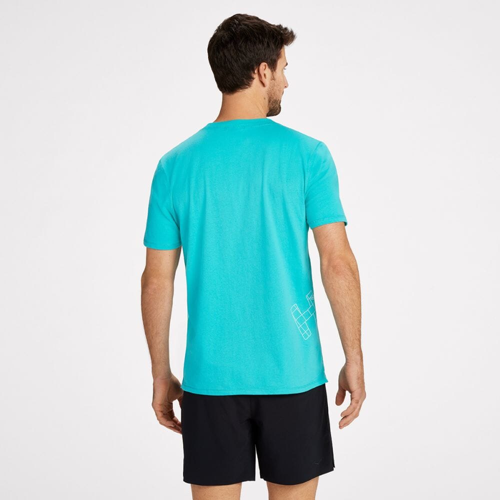 Hoka One One Men's All-Day Tee Men's Tops - BlackToe Running