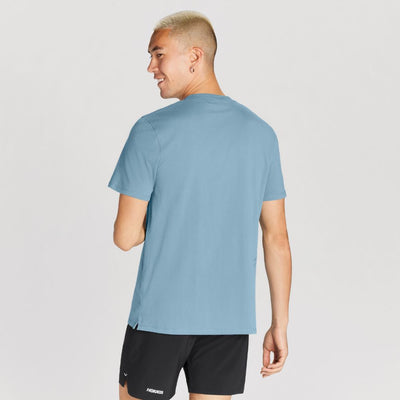 Hoka One One Men's All-Day Tee Men's Tops - BlackToe Running#colour_mountain-spring