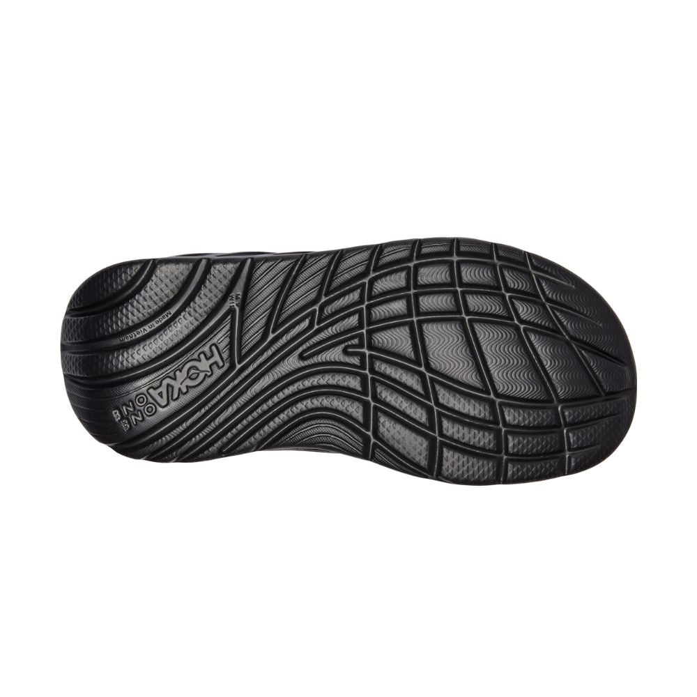 Hoka Ora Recovery Slide - Black Camo - BlackToe Running#colour_black-camo