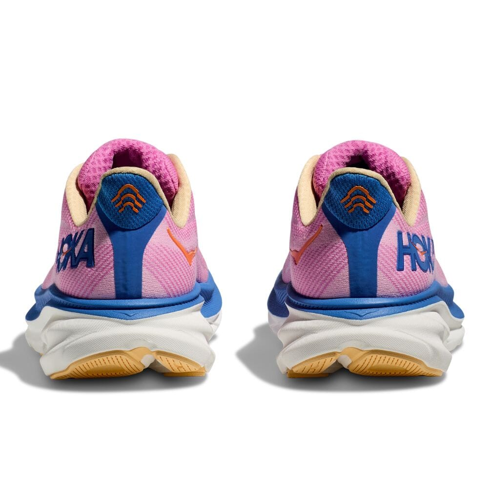 Hoka Women's Clifton 9 Women's Shoes - BlackToe Running#colour_cyclamen-sweet-lilac