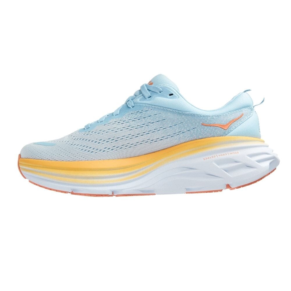 Hoka One One Women's Bondi 8 - BlackToe Running#colour_summer-song-country-air