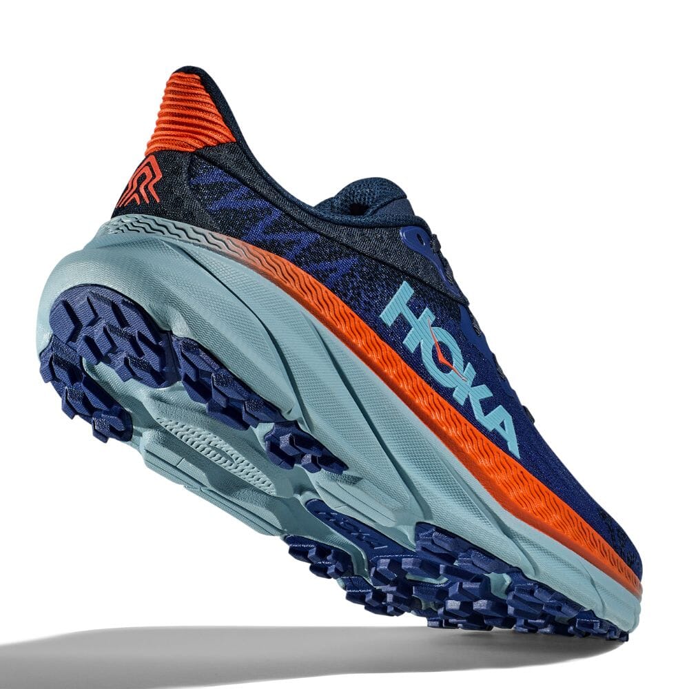 Hoka Men's Challenger ATR 7 - BlackToe Running#colour_bellwether-blue-stone-blue